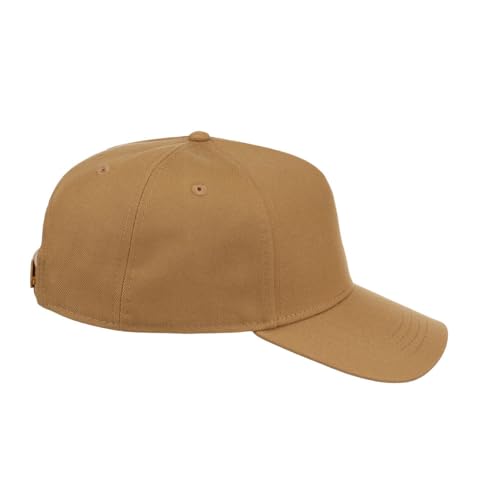 Lids Blank Hook Shot A-Frame Adjustable Snapback Hat – Breathable Mesh & Lightweight | Curved Bill | One Size Fits Most - color: Wheat