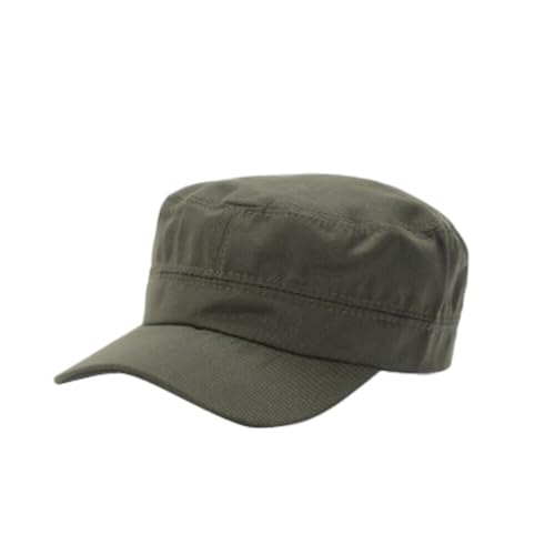Magik US 1-2 Pc Cadet Army Cap Basic Everyday Military Style Hat Patrol Castro Hunting - color: Green1 Pack