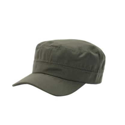 Magik US 1-2 Pc Cadet Army Cap Basic Everyday Military Style Hat Patrol Castro Hunting - color: Green1 Pack