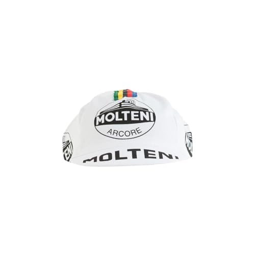 Retro Prestige Team Cycling Caps Classic L’Eroica Made in Italy - color: Molteni Retro, size: One Size