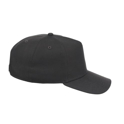 Lids Blank Hook Shot A-Frame Adjustable Snapback Hat – Breathable Mesh & Lightweight | Curved Bill | One Size Fits Most - color: Charcoal