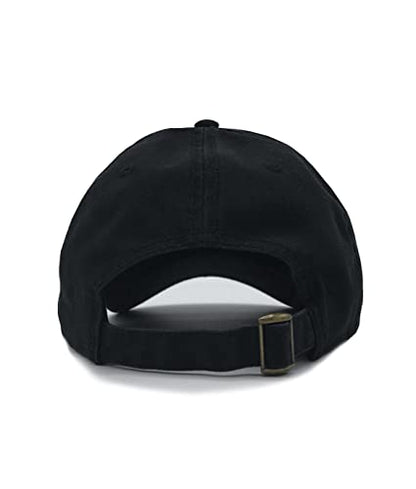 Riot Society Mens Embroidered Adjustable Dad Hat - color: Kaiju Embroidered (Black)
