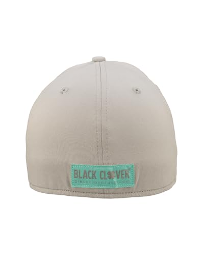 Black Clover Premium Flex Cap - color: Light Grey, size: Small-Medium