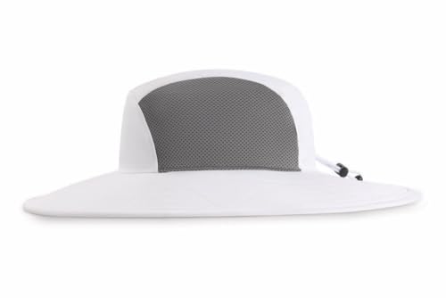 Imperial The Old Norse Watership Cooling Sun-Protection Hat - color: White/Charcoal, size: Small-Medium