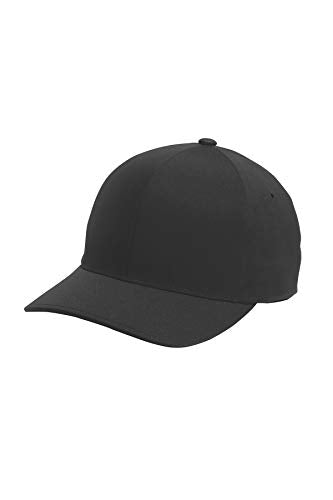 Port Authority Flexfit Delta Cap - color: Black, size: Small-Medium