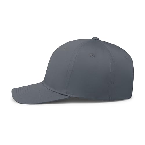 Pacific Headwear Unisex Adult Pacific Headwear Hybrid Snapback Dad Cap - color: Graphite