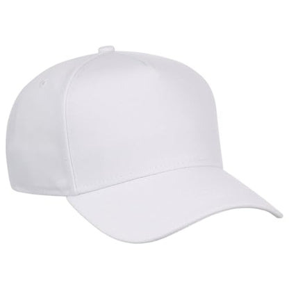 Lids Blank Hook Shot A-Frame Adjustable Snapback Hat – Breathable Mesh & Lightweight | Curved Bill | One Size Fits Most - color: White