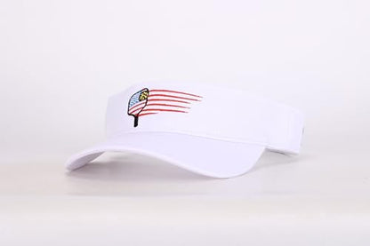 Avino Pickleball Gifts - Men's & Women's Pickleball Hats - color: White Visor