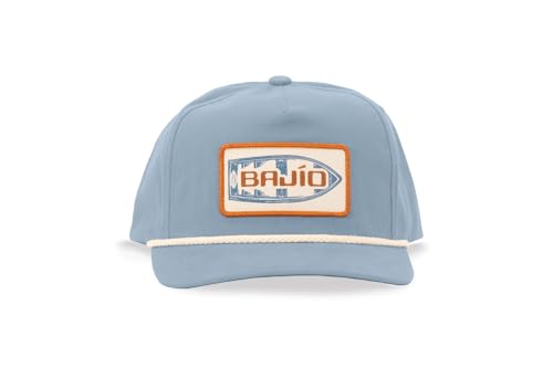Bajío Fishing Hat - Performance, Corduroy and Twill Trucker Snapback - color: Boat - Stellar Blue - Twill