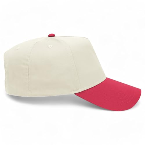Off to Get A Little Silly Hat | St. Patrick's Day | Premium Adjustable Snapback Baseball Trucker Hats for Men & Women - color: Red/Natural