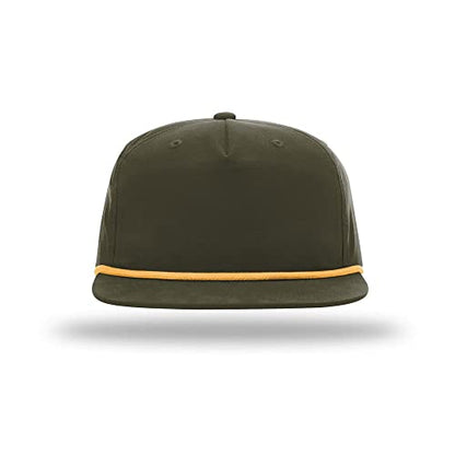 Richardson 256 Umpqua Grandpa Flip-Up Stay Pinch Cap Bundle w/Cap Catcher - color: Loden W/ Gold Rope