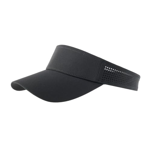 STARANCE Unisex Sun Visor Cap for Men Woman - color: Black