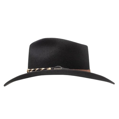 Stetson Drifter Felt Hat - color: Black, size: 7 5/8