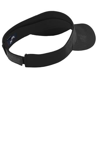 SPORT-TEK Unisex PosiCharge RacerMesh Visor - color: Black
