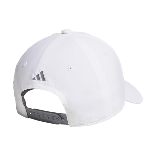 adidas Men's Showcase Snapback Hat - color: White/Grey/Black