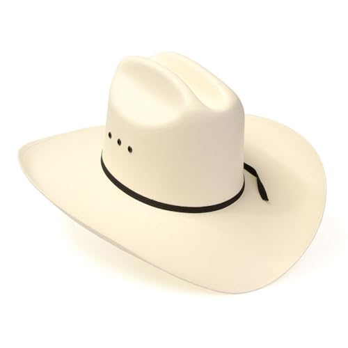 Western Express Natural Straw Cattleman Hat