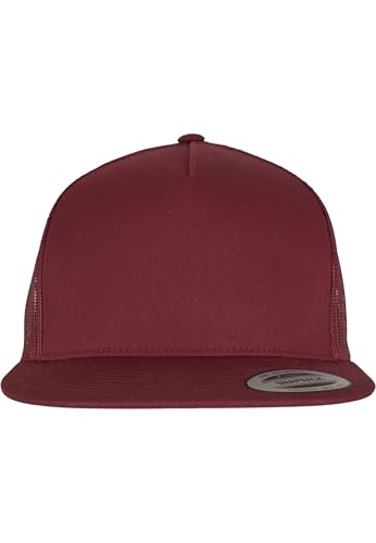Flexfit Classic Trucker Hat White – One Size – 6006 - color: Maroon