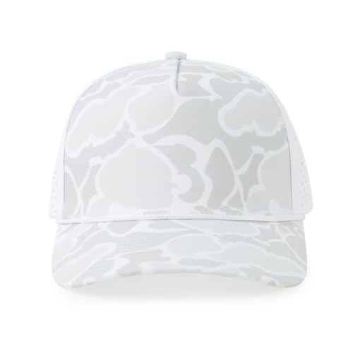 HH HOFNEN Quick Dry Baseball Cap Snapback Golf Trucker Hat for Men Women - color: Lightgreycamo