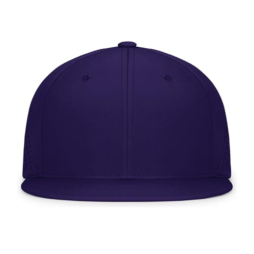Pacific Headwear Unisex-Adult Pacific Headwear Premium Lightweight Perforated Pacflex Cap Powered By Coolcore® - color: Purple, size: X-Small