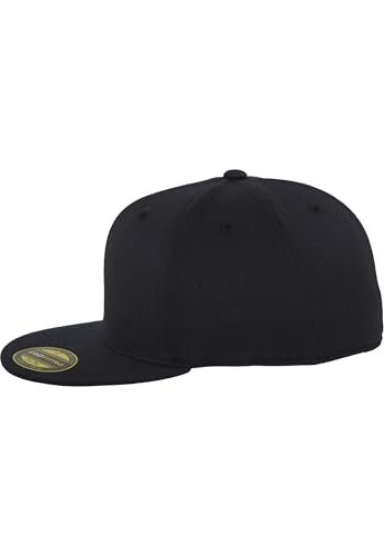 Flexfit Men's Premium 210 Fitted Cap - color: Dark Navy Blue, size: Large-X-Large