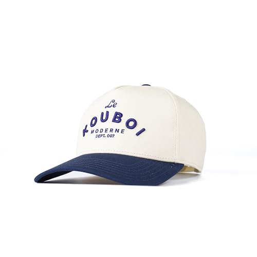 Vintage Trucker Hat for Men & Women - Adjustable Snapback, 100% Cotton, Embroidered Country & Western Styles - color: Beige, Blue