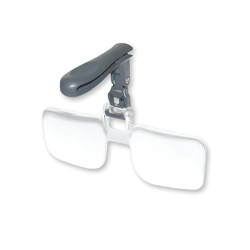 Carson Optical VisorMag 1.75x Power (+3.00 Diopters) Clip-On Magnifying Lens for Hats VM-10 - style: 1.75x Power