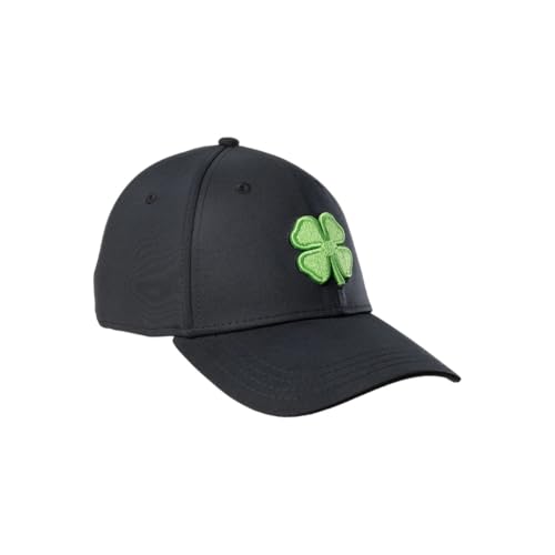 Black Clover Premium Flex Cap - color: 51 - (Black/Lime), size: Small-Medium