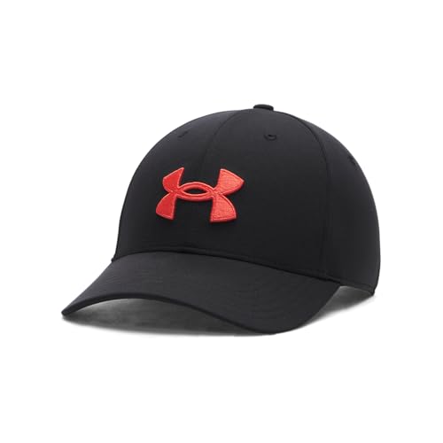Under Armour Blitzing Hat Adjustable - color: (006) Black / / Venom Red