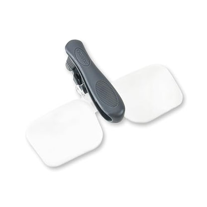 Carson Optical VisorMag 2x Power (+4.00 Diopters) Clip-On Magnifying Lens for Hats VM-12 - style: 2x Power