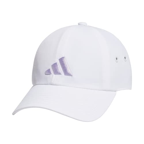 adidas Women's Influencer Hat - color: White/Silver Dawn Grey