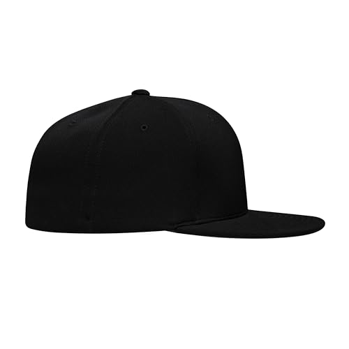 Pacific Headwear Unisex-Adult Pacific Headwear Premium P-tec Flexfit® Cap - color: Black, size: Small-Medium