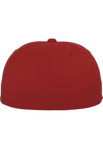 Flexfit Men's Premium 210 Fitted Cap - color: Red, size: Large-X-Large