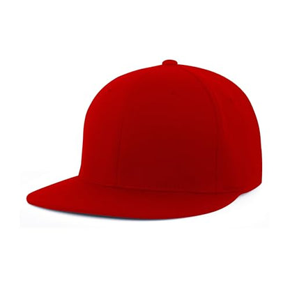 Pacific Headwear Unisex-Adult Pacific Headwear Premium a/C² Performance Flexfit® Cap - color: Red, size: Small-Medium