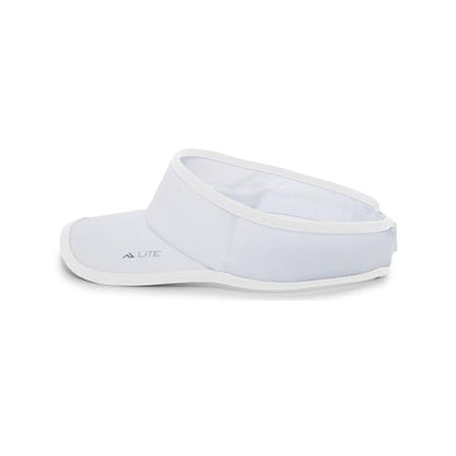 Pacific Headwear Unisex Adult Pacific Headwear Lite Allsport Active Visor - color: White