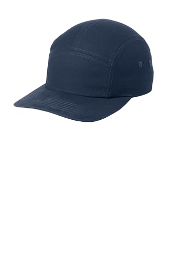 Port Authority Brushed Cotton Camper Cap - color: Navy