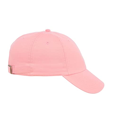 Lids Blank Baseline Dad Adjustable Strapback Hat - color: Pink