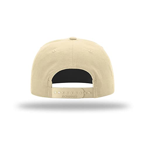 Richardson 256 Umpqua Grandpa Flip-Up Stay Pinch Cap Bundle w/Cap Catcher - color: Birch W/ Black Rope