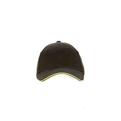 Chef Works Unisex Cool Vent Baseball Cap - color: Black/Lime