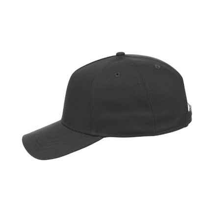Lids Blank Hook Shot A-Frame Adjustable Snapback Hat – Breathable Mesh & Lightweight | Curved Bill | One Size Fits Most - color: Charcoal