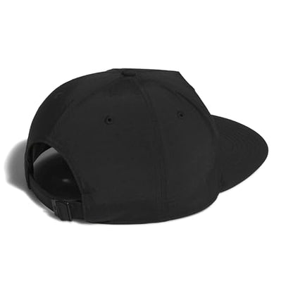 Adidas Unisex 5 Panel Crinkled Nylon Golf Hat - color: Black, size: One Size