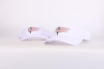 Avino Pickleball Gifts - Men's & Women's Pickleball Hats - color: White Visor