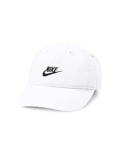 Nike Kids' Club Unstructured Futura Wash Cap - color: White, size: 12-24 Months