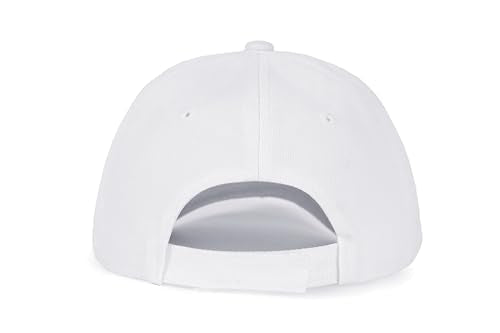 Edoneery Baseball Cap for Men and Women, Low Profile Washed Cotton Dad Hat - color: White-2