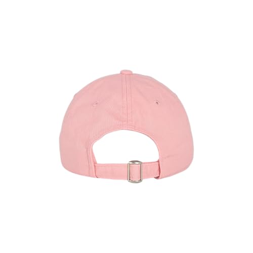 E BY ELIDAN NY Dad Hat, New York EST.1625 Cotton Baseball Cap Women & Men - color: Rose Pink-navy