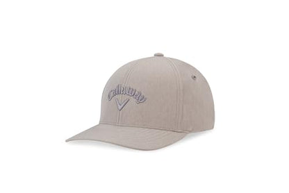 Callaway Golf Stretch Fit Headwear - color: Light Gray, style: L/XL