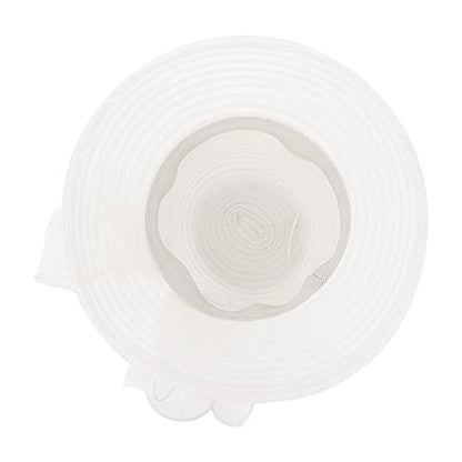 Haoohu Women's Church Derby Hat Wide Brim Bow Bucket Hat Wedding Dress Hat Fascinator Bridal Tea Party Hat - color: White