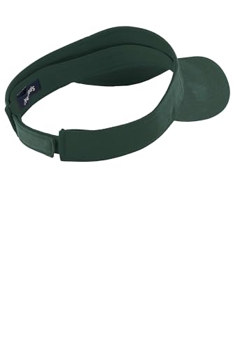 SPORT-TEK Unisex PosiCharge RacerMesh Visor - color: Dark Forest Green