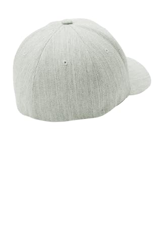 Port Authority Flexfit Wool Blend Cap - color: Light Heather Grey, size: Large-X-Large