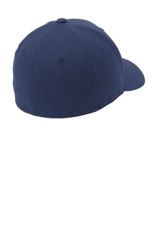 Port Authority Flexfit Wool Blend Cap - color: Navy, size: Large-X-Large