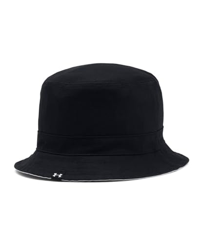 Under Armour - Unisex Sportstyle Reversible Bucket Hat, Color Black (001), Size: Medium/Large